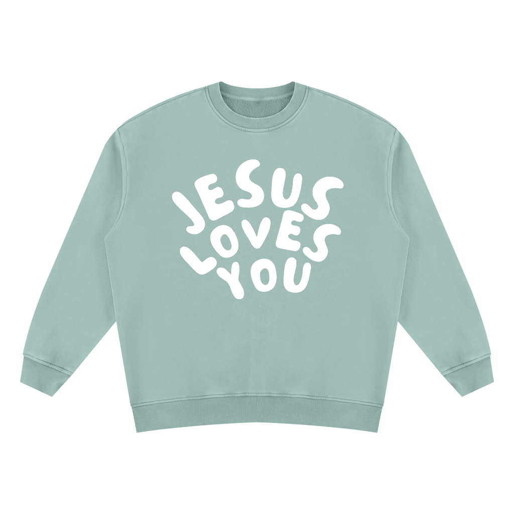Jesus Loves You Oversized Sweatshirt