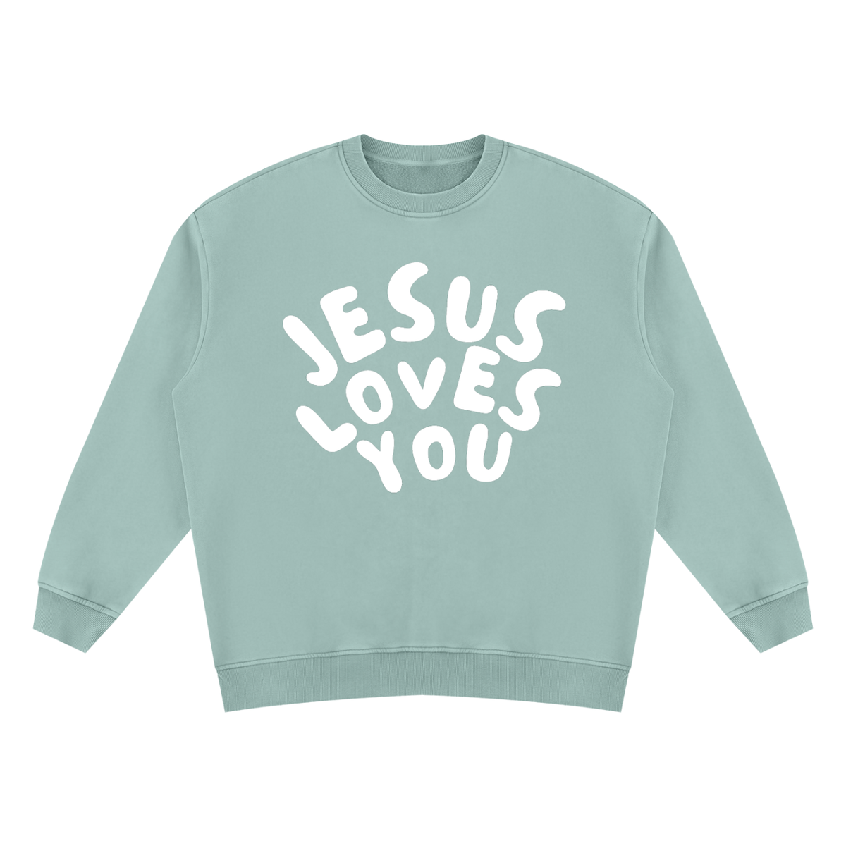 Jesus Loves You Oversized Sweatshirt