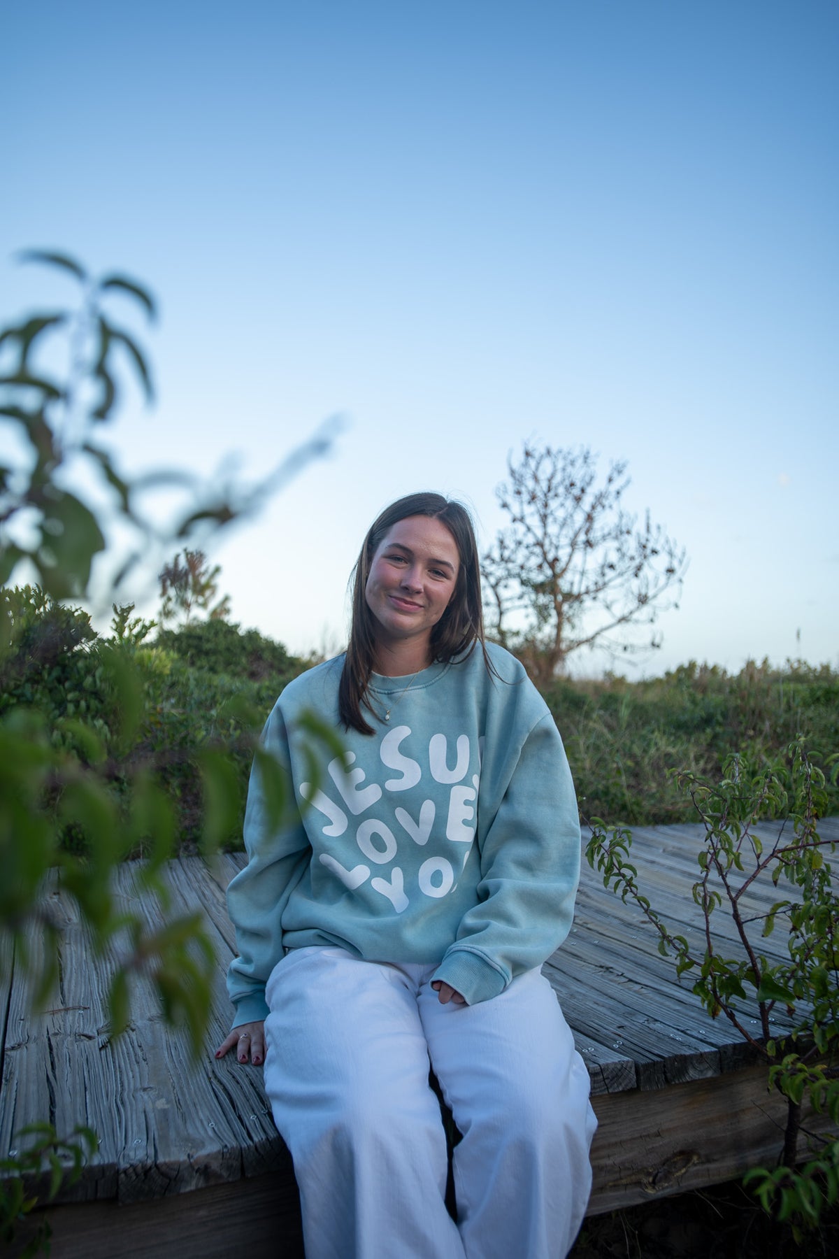 Jesus Loves You Oversized Sweatshirt